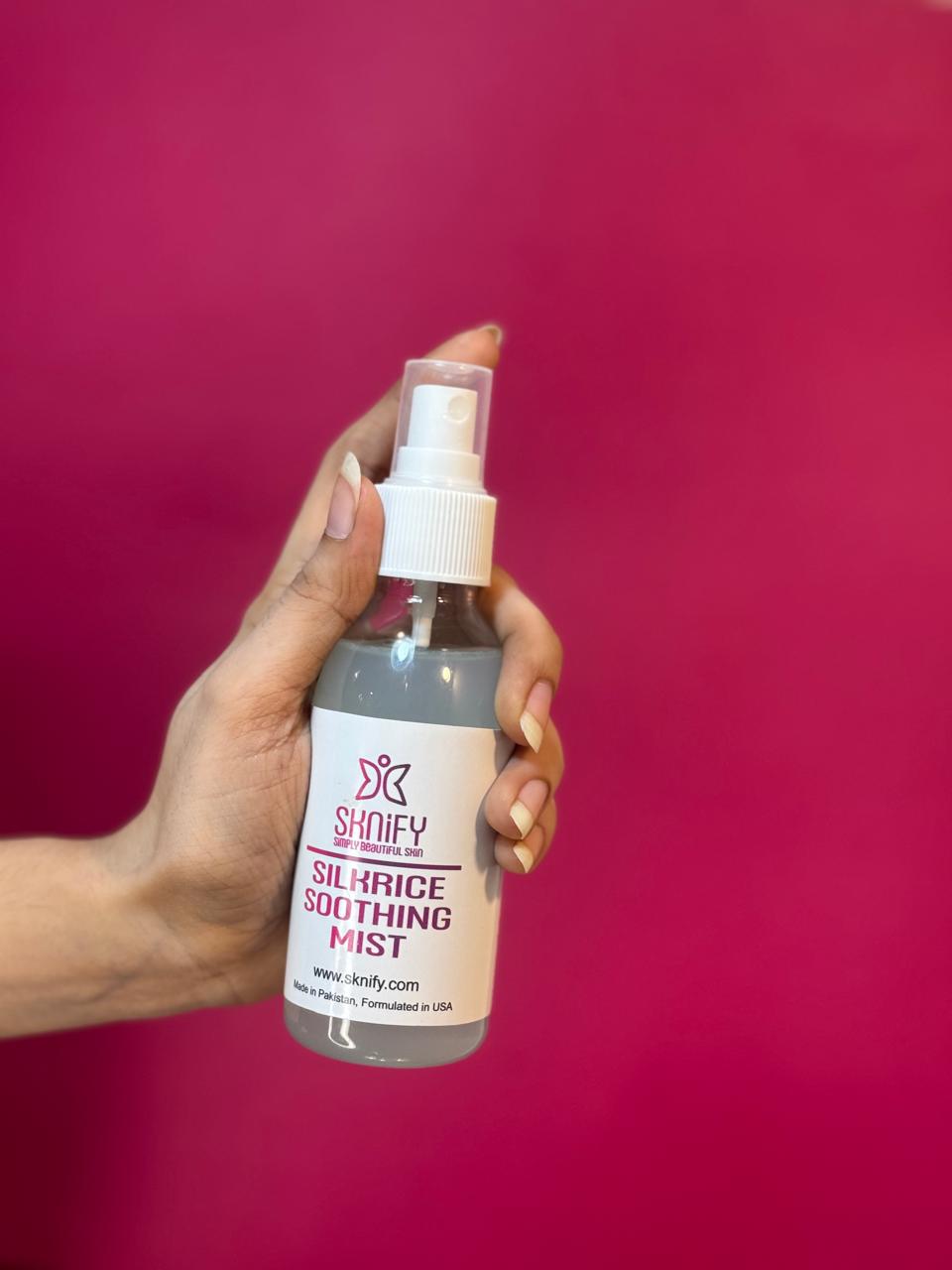 SILKRICE MIST π¨ | Fermented Rice Water, Vitamin B5 & Green Tea Extract